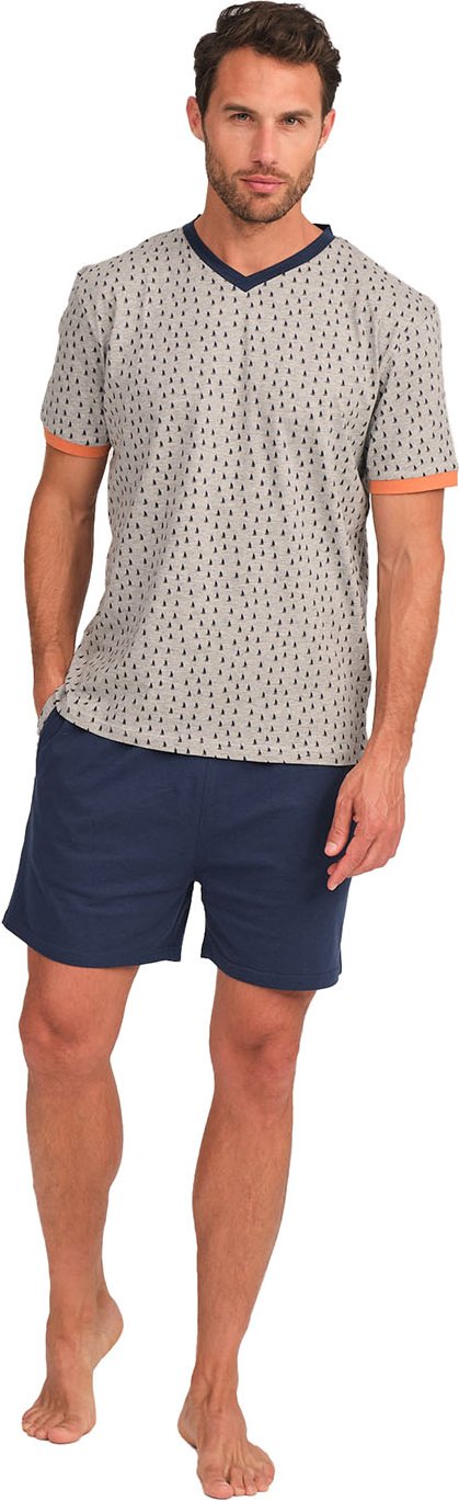 JJBFH5400 Kurzarm-Pyjama für Herren