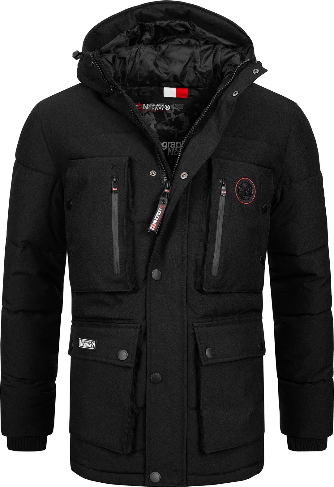 Thumbnail - Geographical Norway Jacke Schwarz