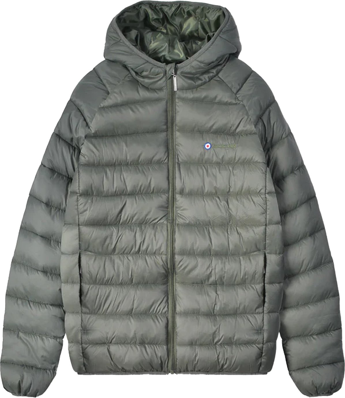 Lambretta - "AW25" Steppjacke für Herren, mit Kapuze (Khakigrün)