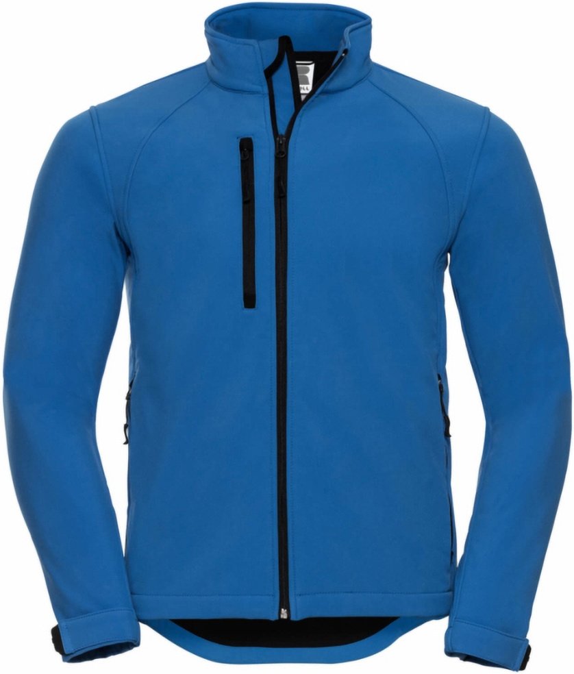 Russell Mens Water Resistant & Windproof Softshell Jacket (Azurblau)