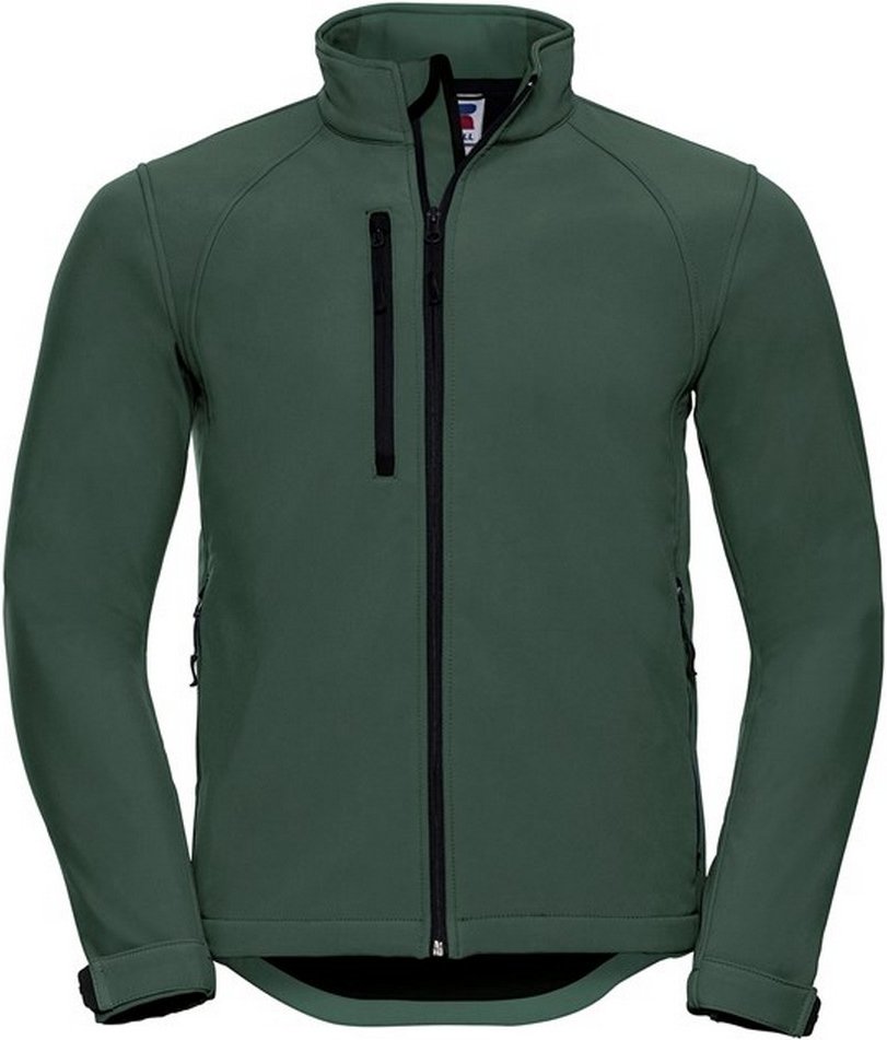 Russell Herren-Softshell-Jacke (flaschengrün)