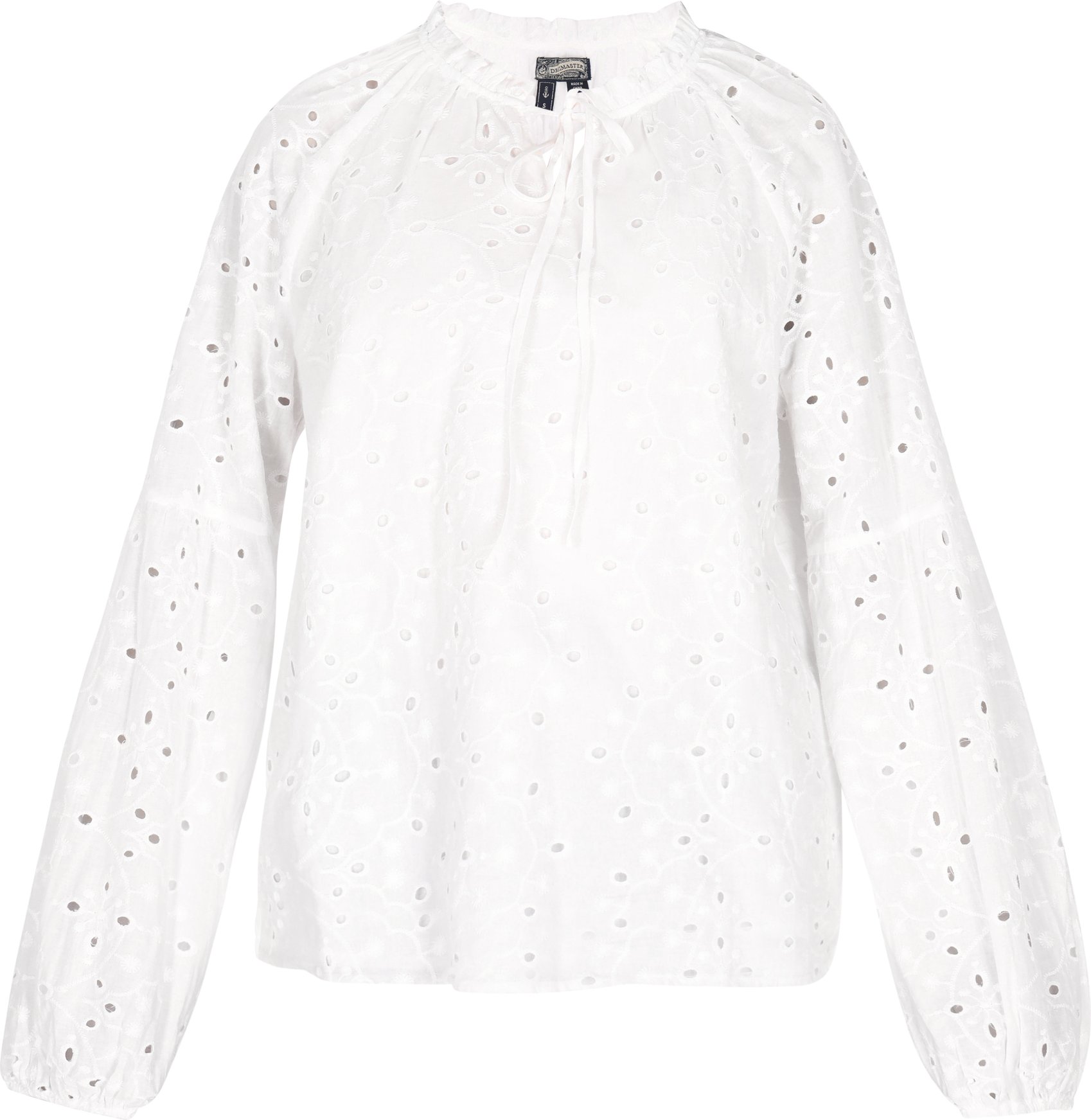 Dreimaster Bluse Frauen Weiß