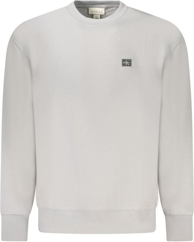 Calvin Klein Grigio Baumwoll Herren Sweatshirt