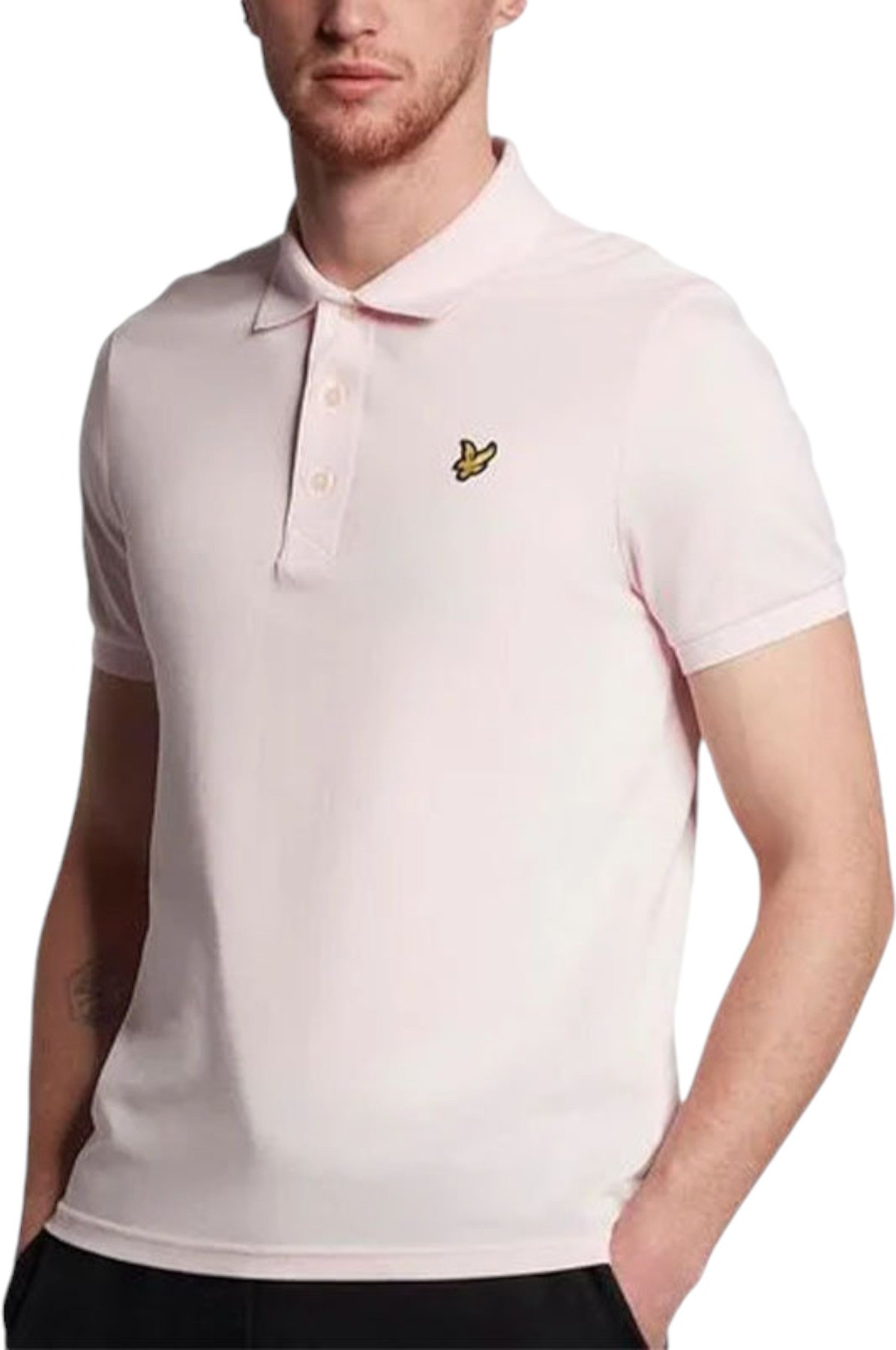 Lyle & Scott Herren Polohemd Kurzarm Sommer Golf T-Shirt Baumwolljersey Sport