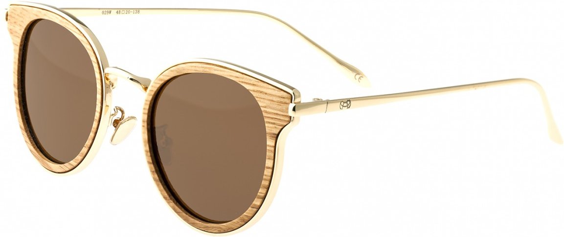 Earth Wood Derawan Polarisierte Sonnenbrille