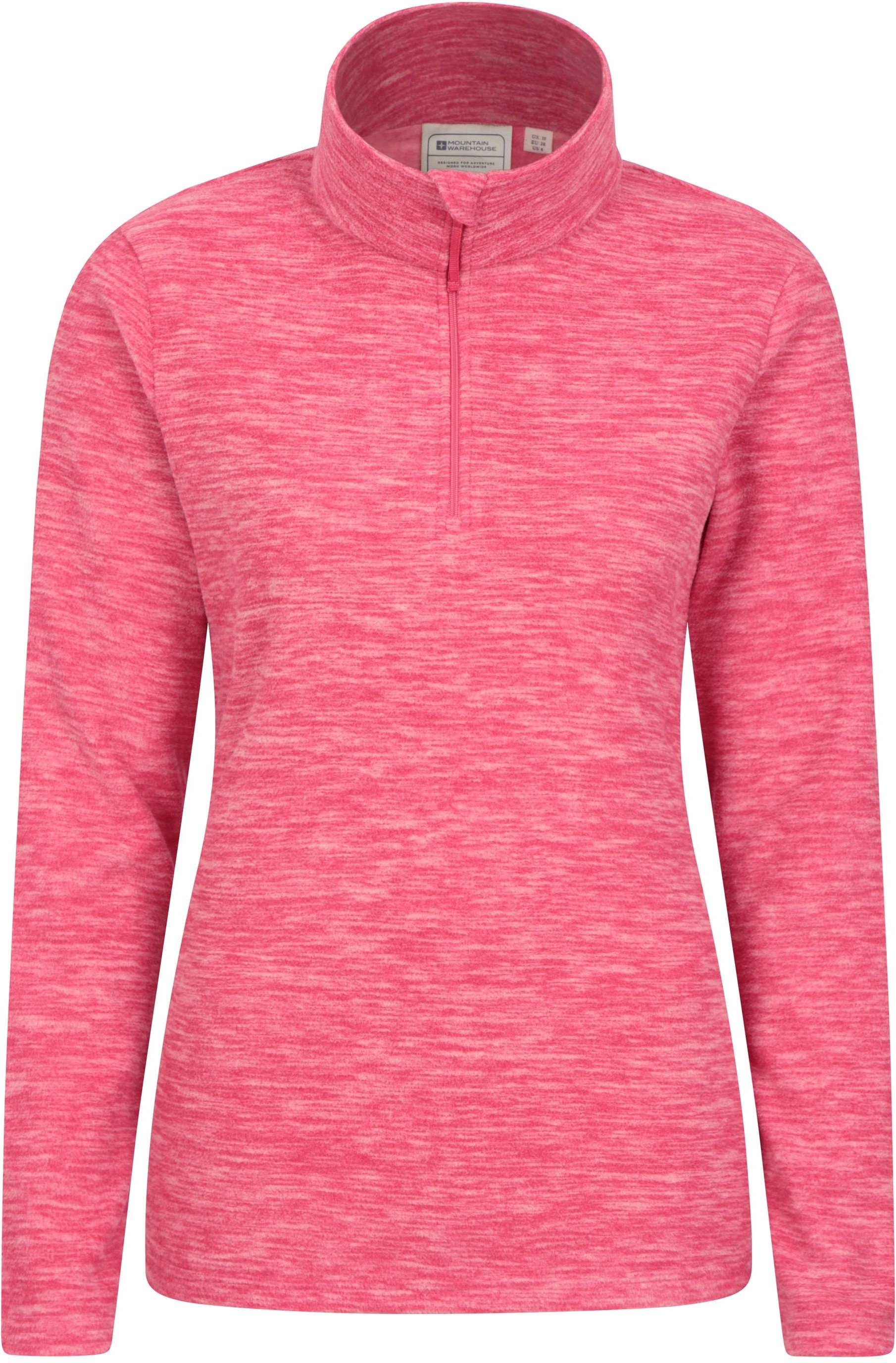 Mountain Warehouse - "Snowdon" Fleece-Oberteil für Damen (Burgunderrot)