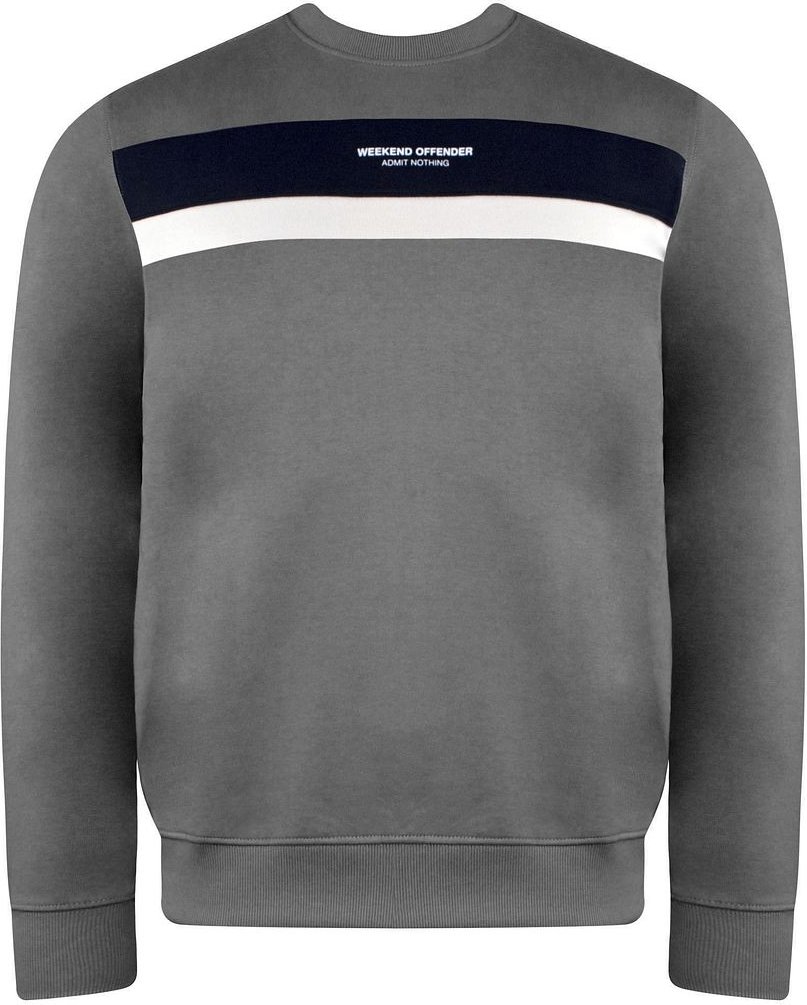 Weekend -Täter Neto Mens Grey Pullover