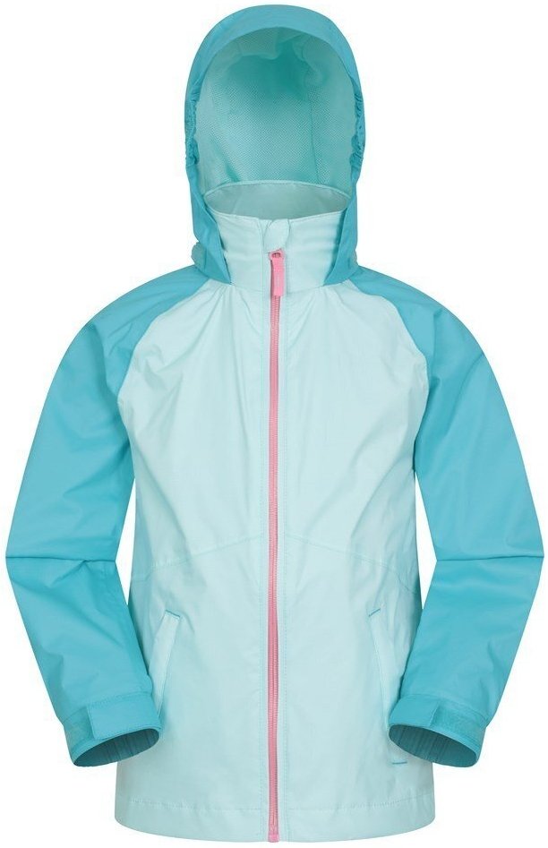 Thumbnail - Mountain Warehouse Childrens/Kids Torrent II Wasserdichte Jacke (hellblau)