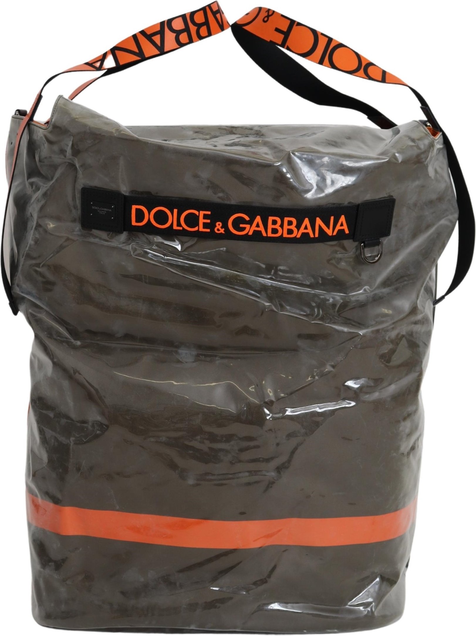 Dolce & gabbana coton hommes gros tissu tissu shopping fourre-tout pour hommes