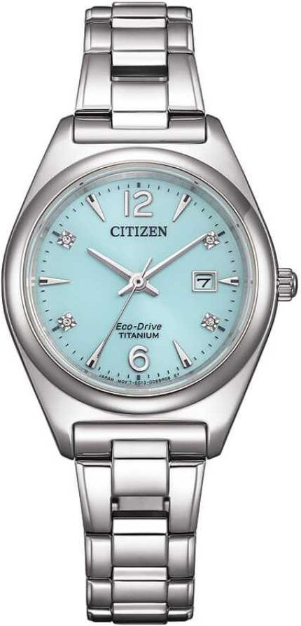 Citizen Damen Silberarmbanduhr EW2601-81M