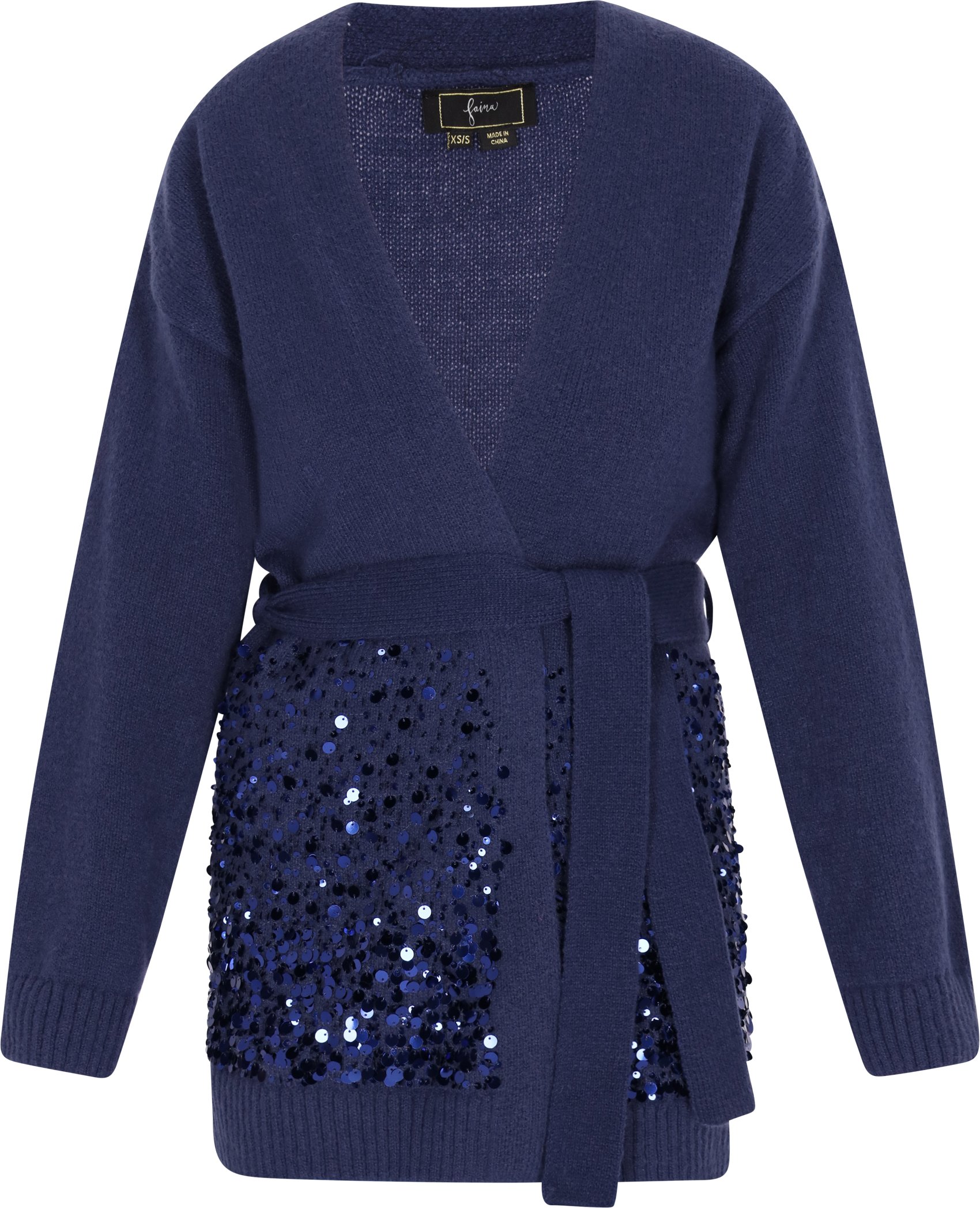 Faina Strickjacke Damen Marine