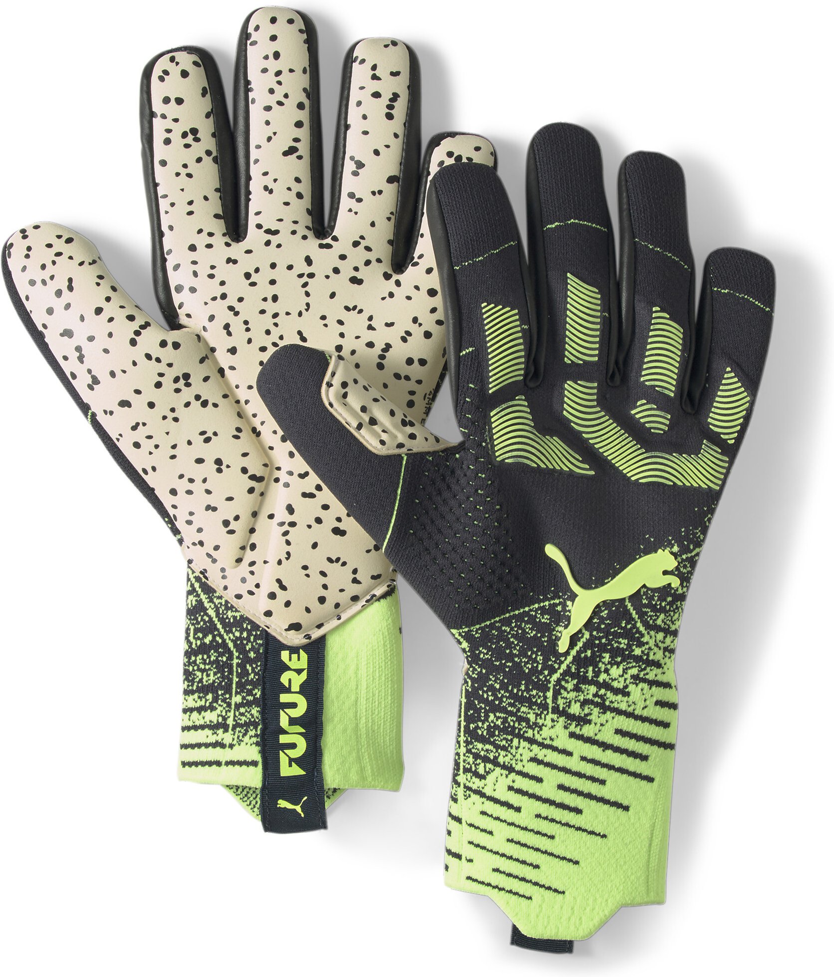 Puma Future One Grip 1 NC Black/Green Herren Football Torhüter Handschuhe 041807 04