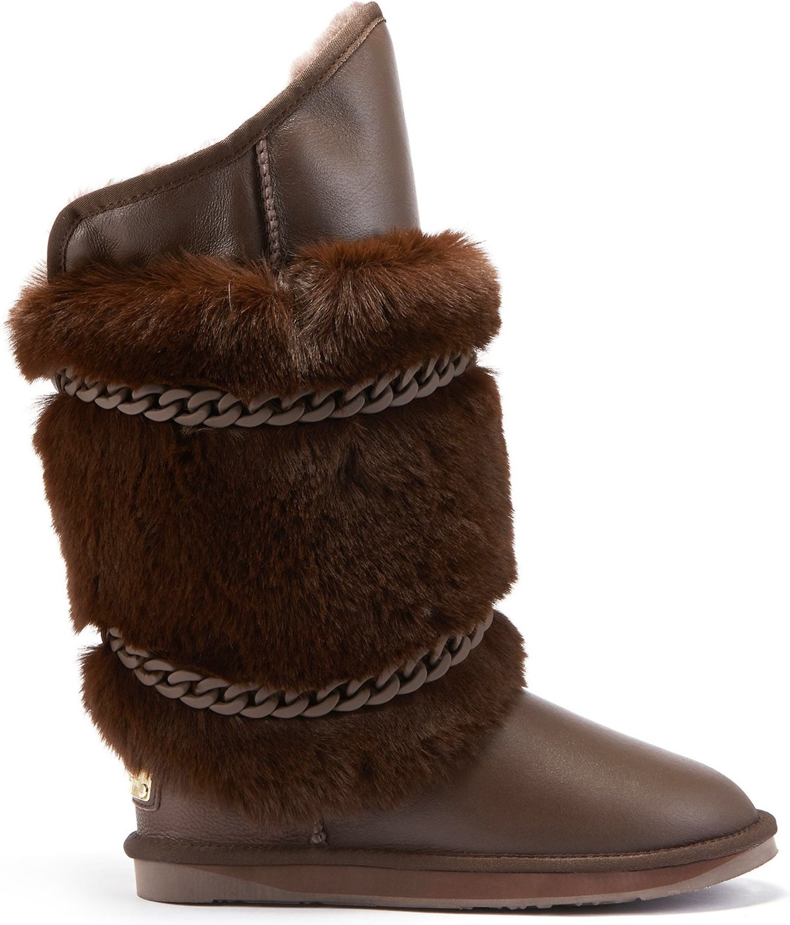 Atilla II Gebrannte Kniehohe Stiefel