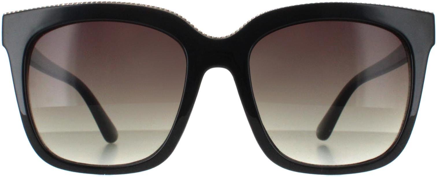 Thumbnail - Smarty Square Womens Schwarz mit Silbereinfassung Grau SB2314