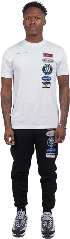 Mercier - "Hybrid" T-Shirt für Herren (Weiß)