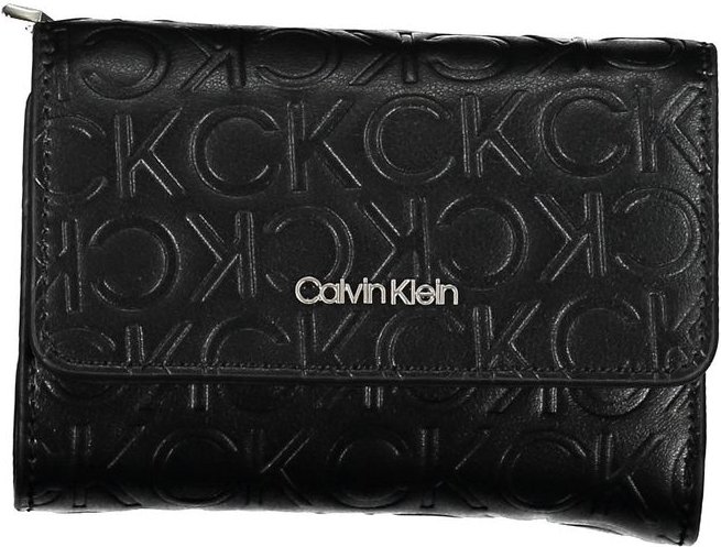 Schwarzes Polyethylen-Portemonnaie