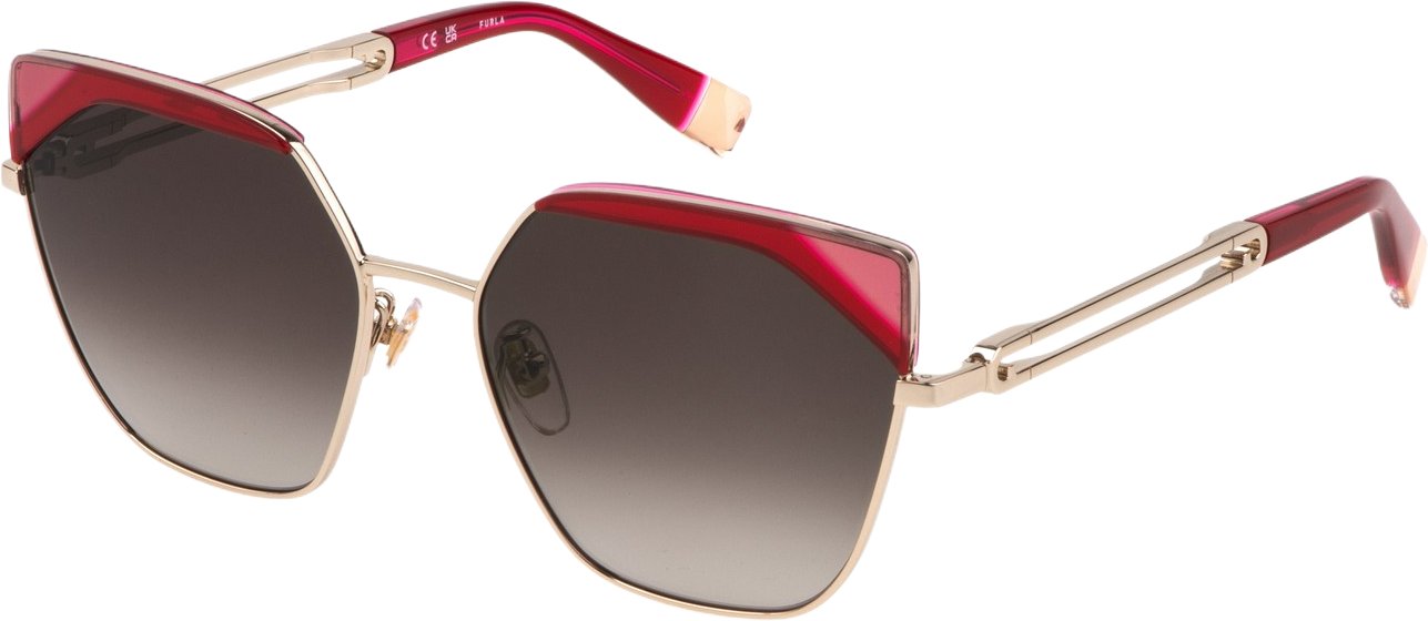 Furla Damen-Sonnenbrillen 58/17/140 mm Metall