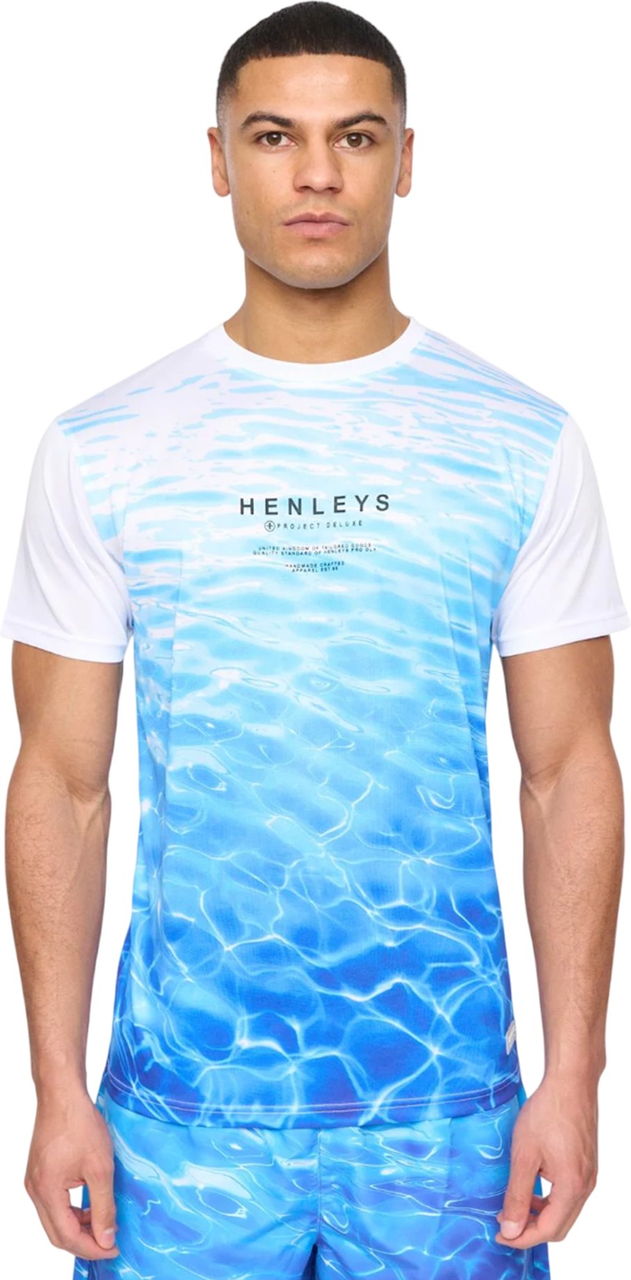 Henleys - "Henpool" T-Shirt für Herren (Blau)