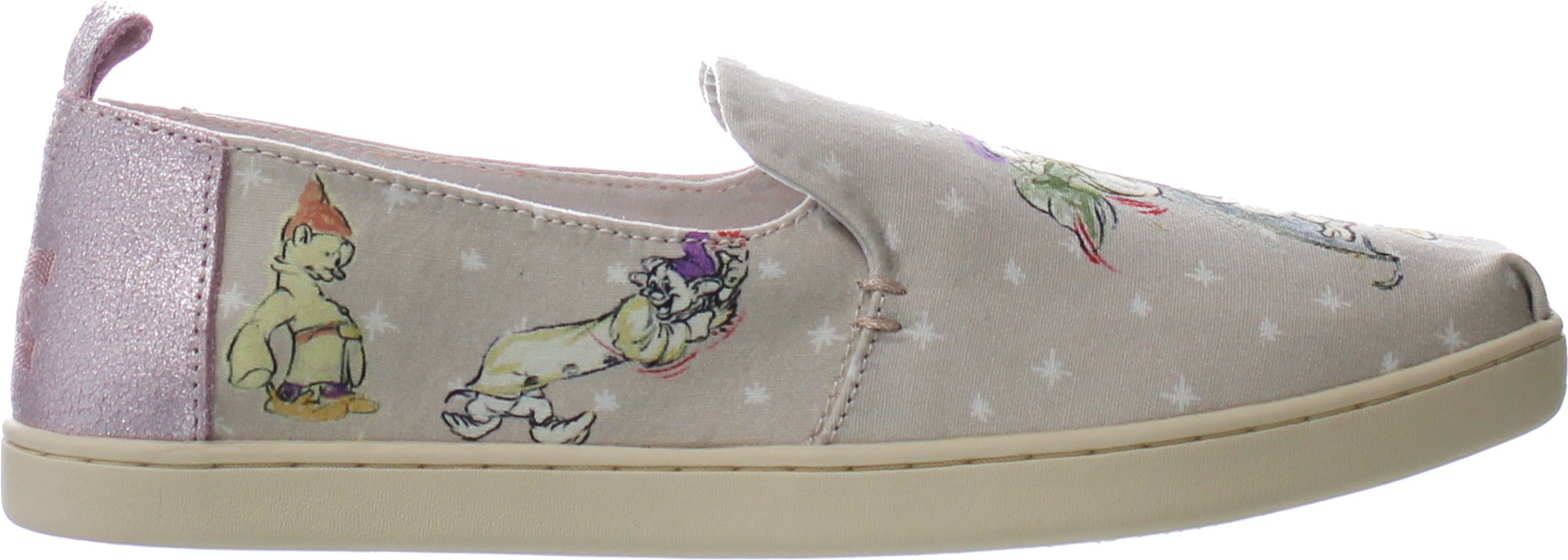 Toms dekonstruierte alpargata rosa Frauenschuhe