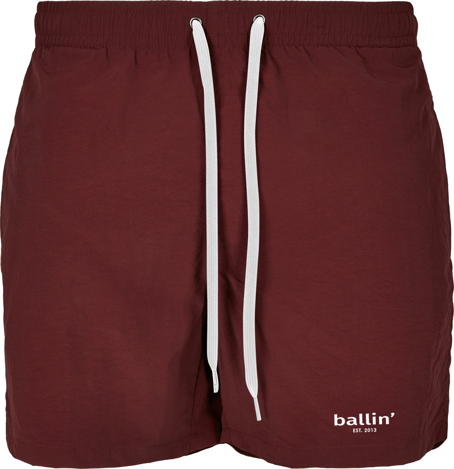 Small Logo Zwembroek von Ballin Est. 2013 in der farbe Rot und in größe S.