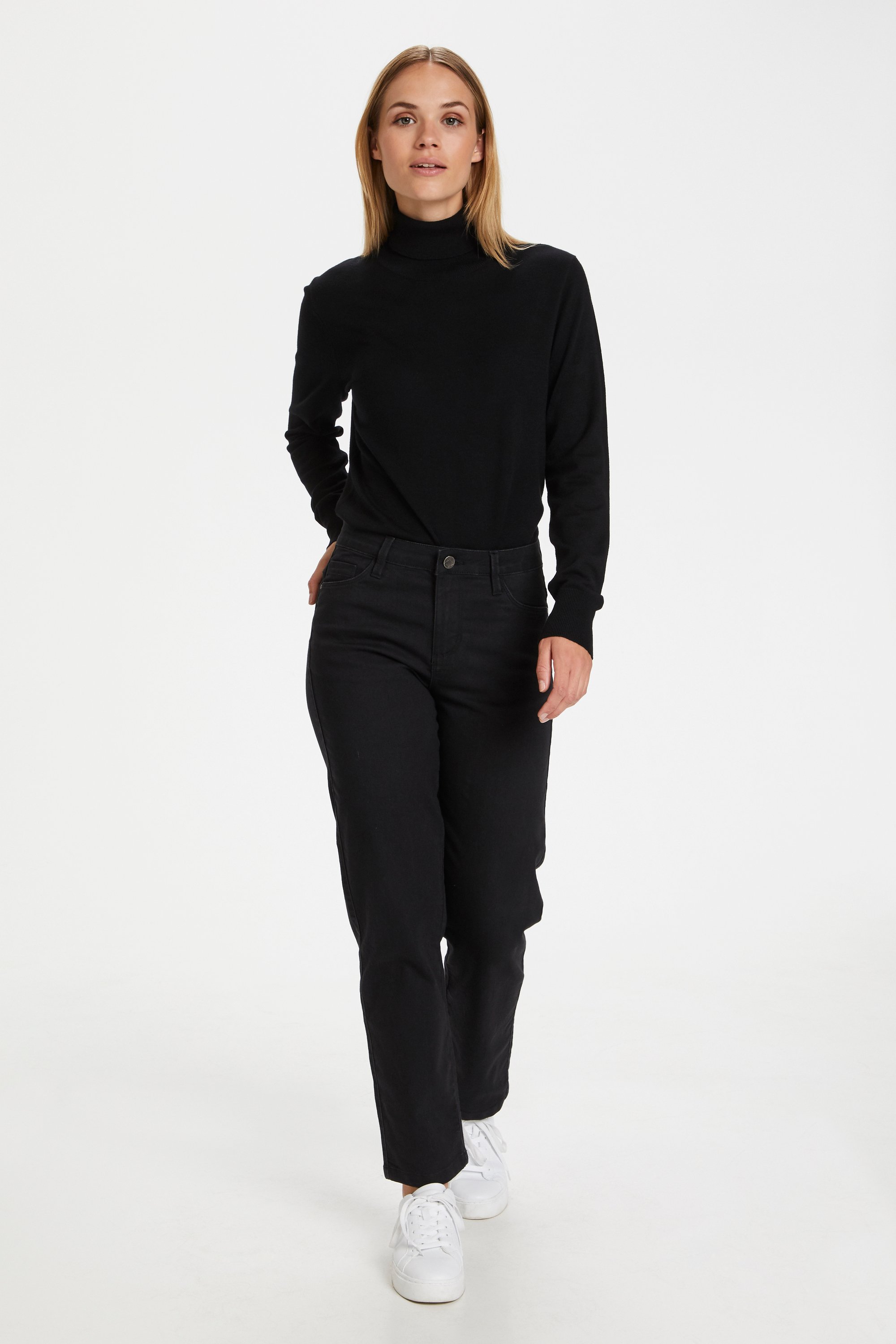 Rollkragen Slim fit black