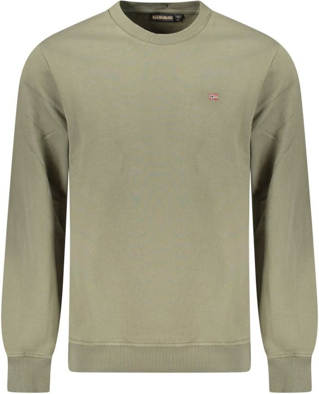 Napapijri Verde Baumwoll-Herren-Sweatshirt