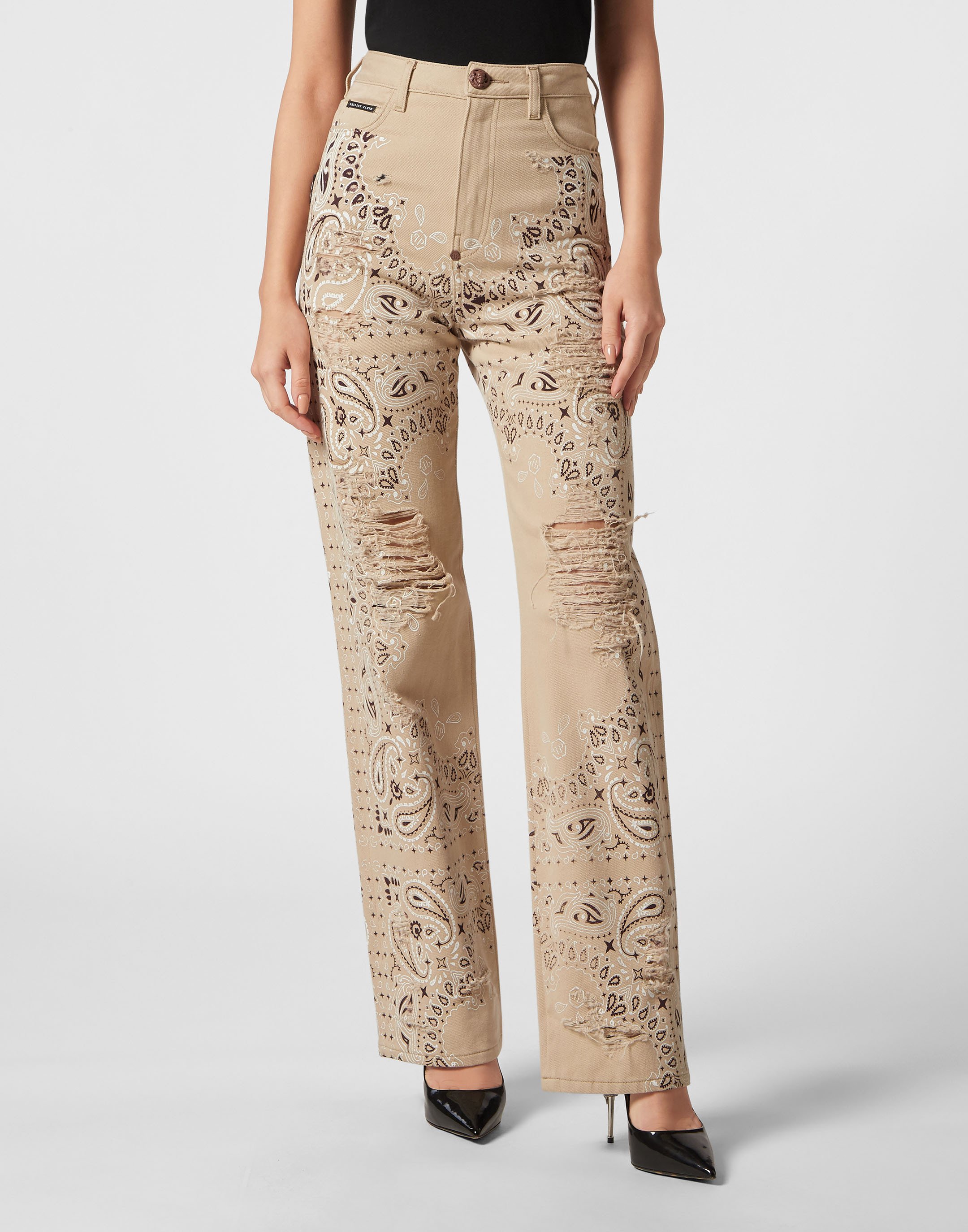 Wide-Leg-Jeans Paisley