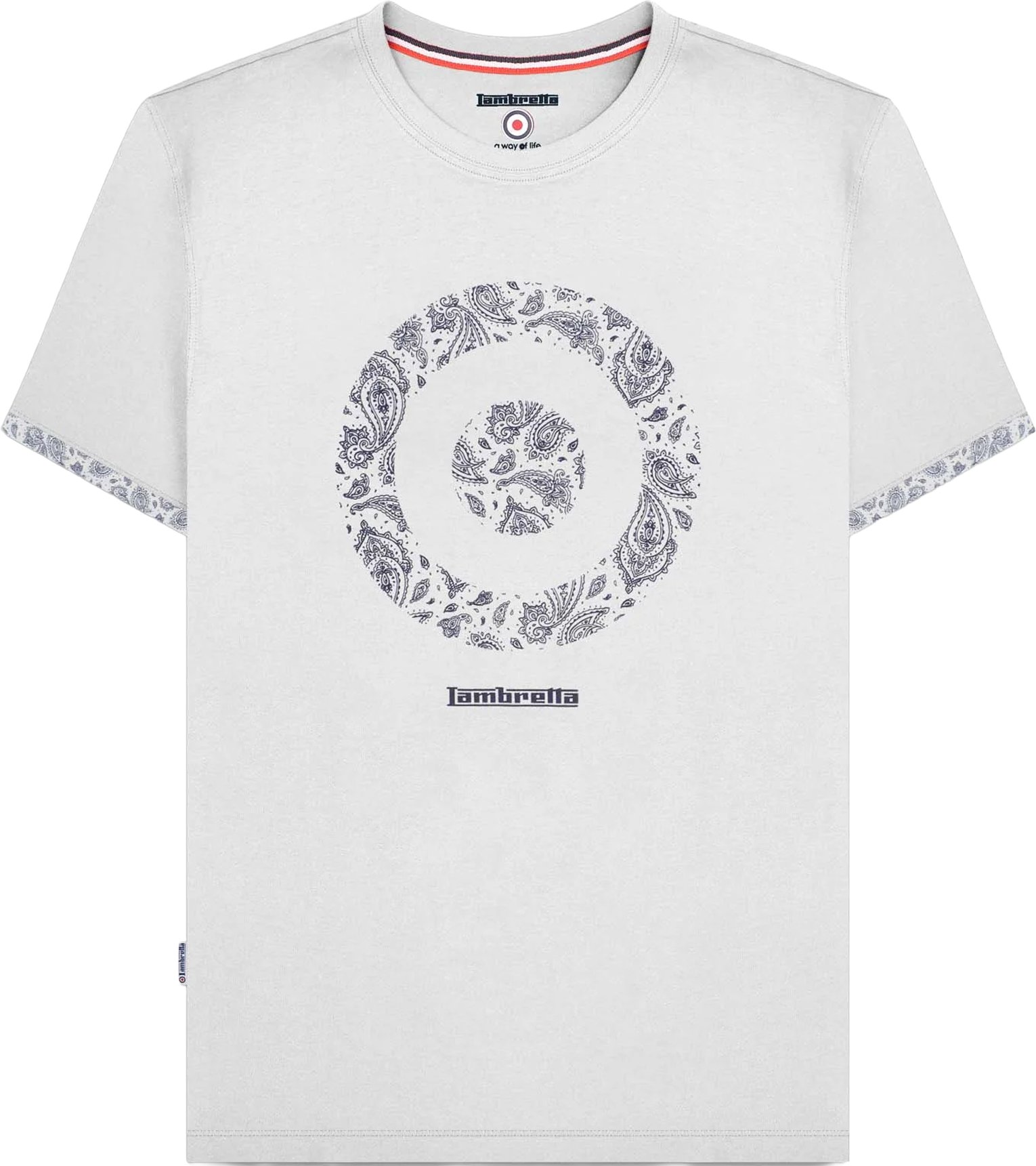 Lambretta - "SS25" T-Shirt für Herren (Weiß)