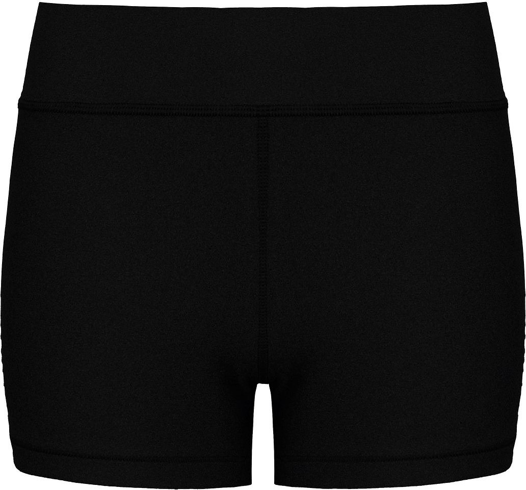 Under Armour Heatgear Mid-Rise Womens Black Shorts