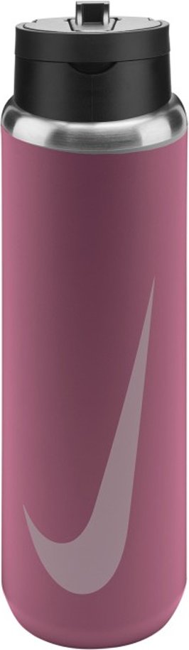 Nike - "SS Recharge" Flasche, Logo, 710ml (Pfingstrose)