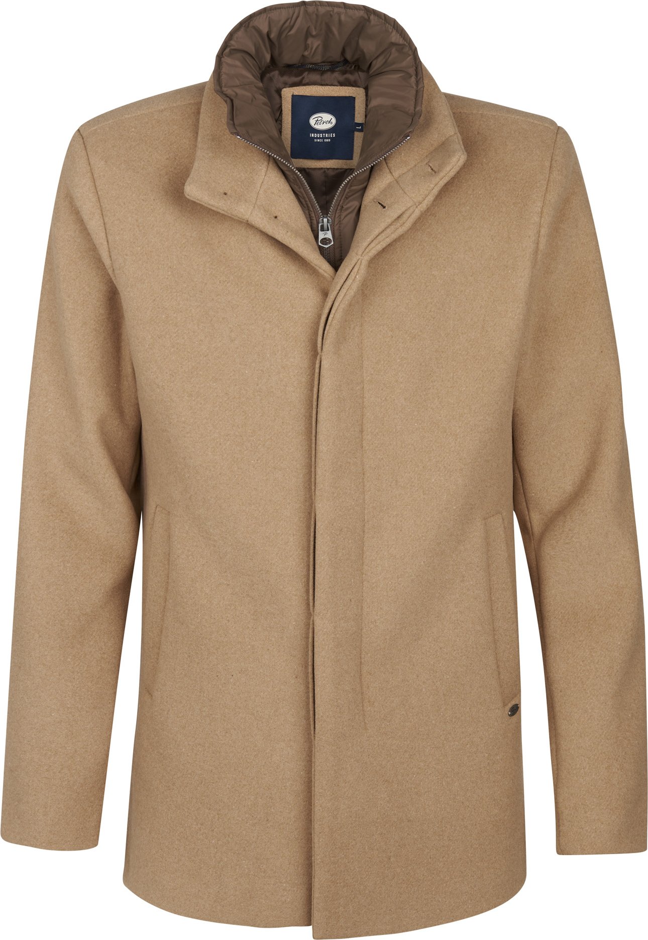 Petrol Industries - Wolljacke Kickapoo Herren - Braun