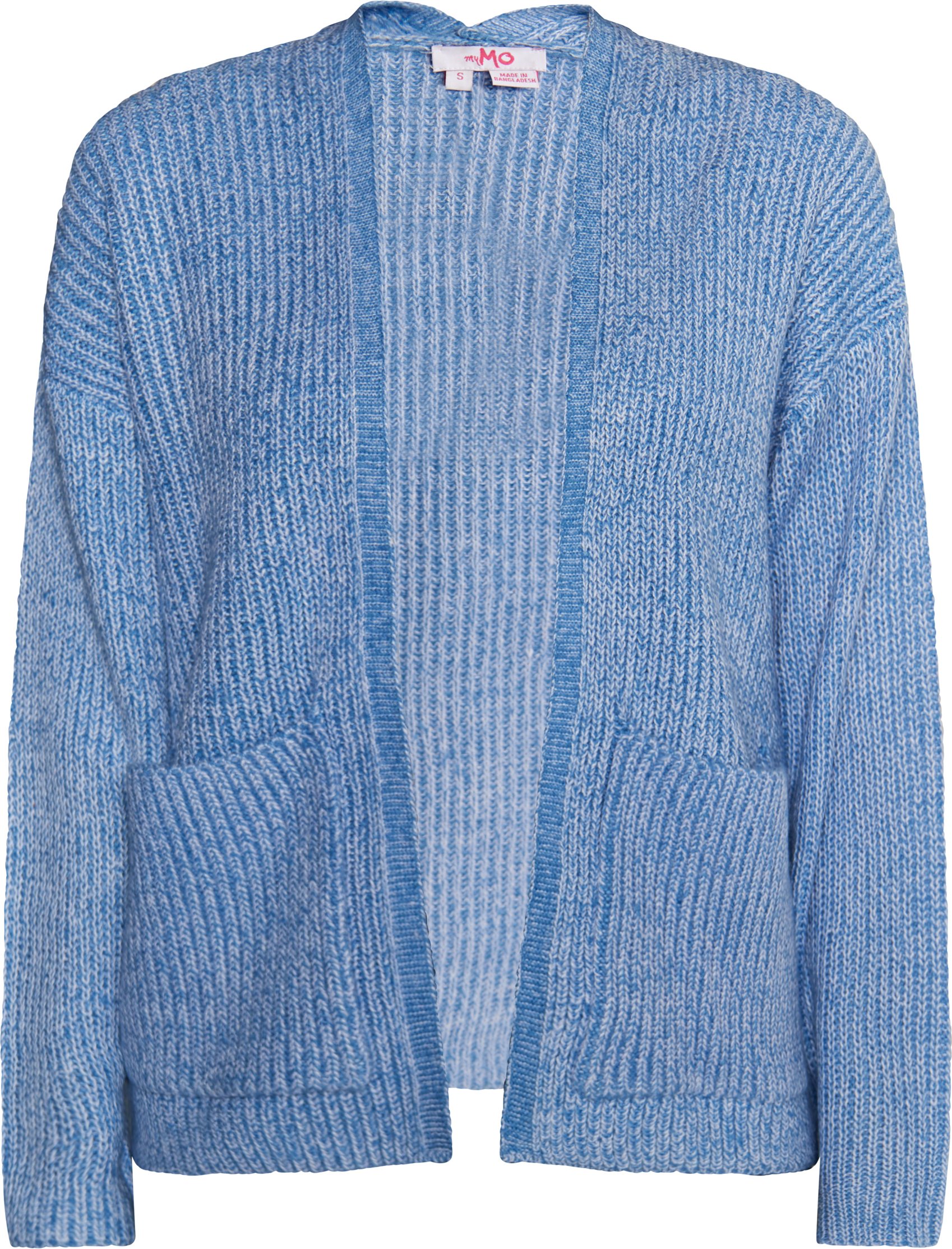 Mymo Strickcardigan Damen Himmelblau