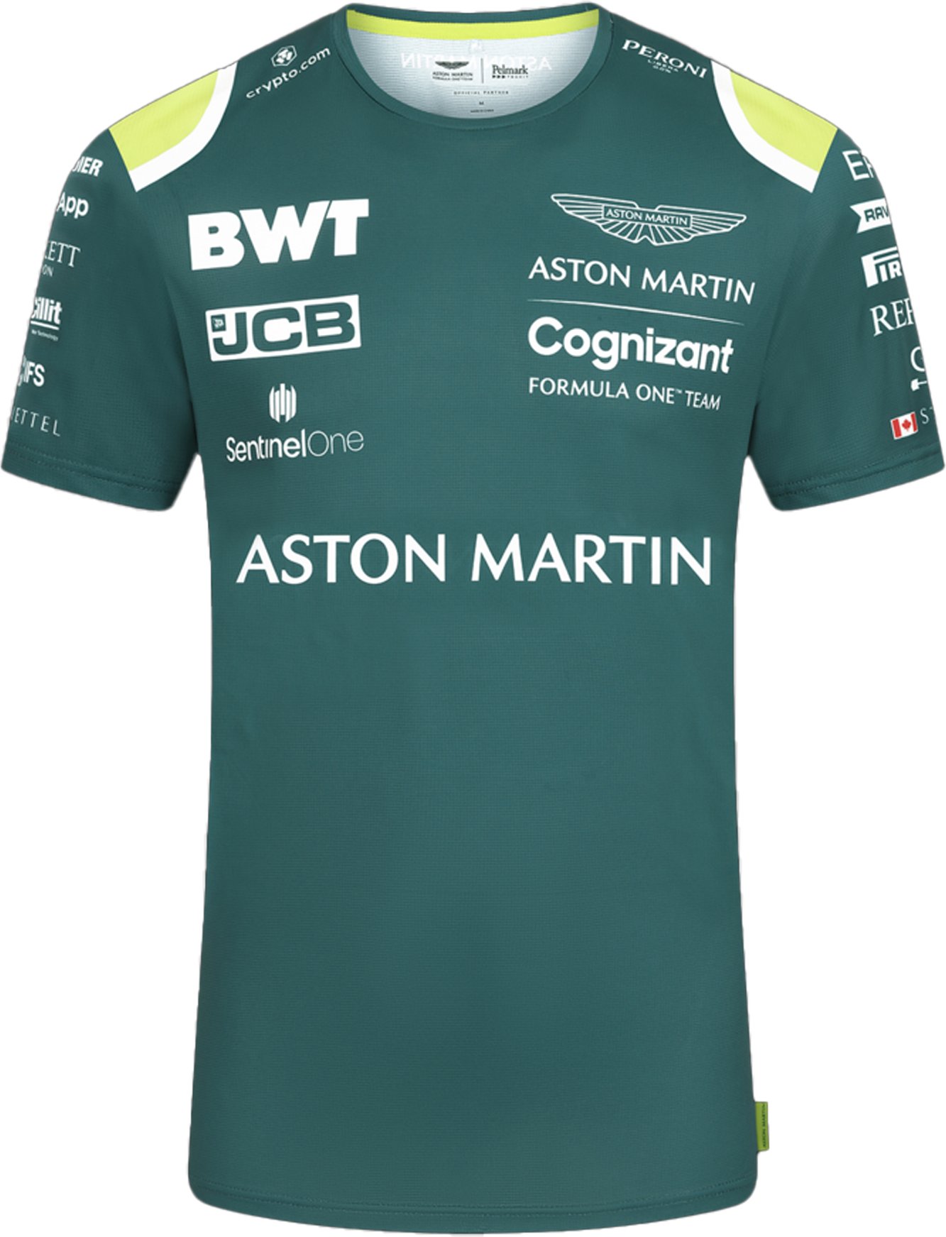 Aston Martin Cognizant F1 Offizielles Team Herren Green T-Shirt