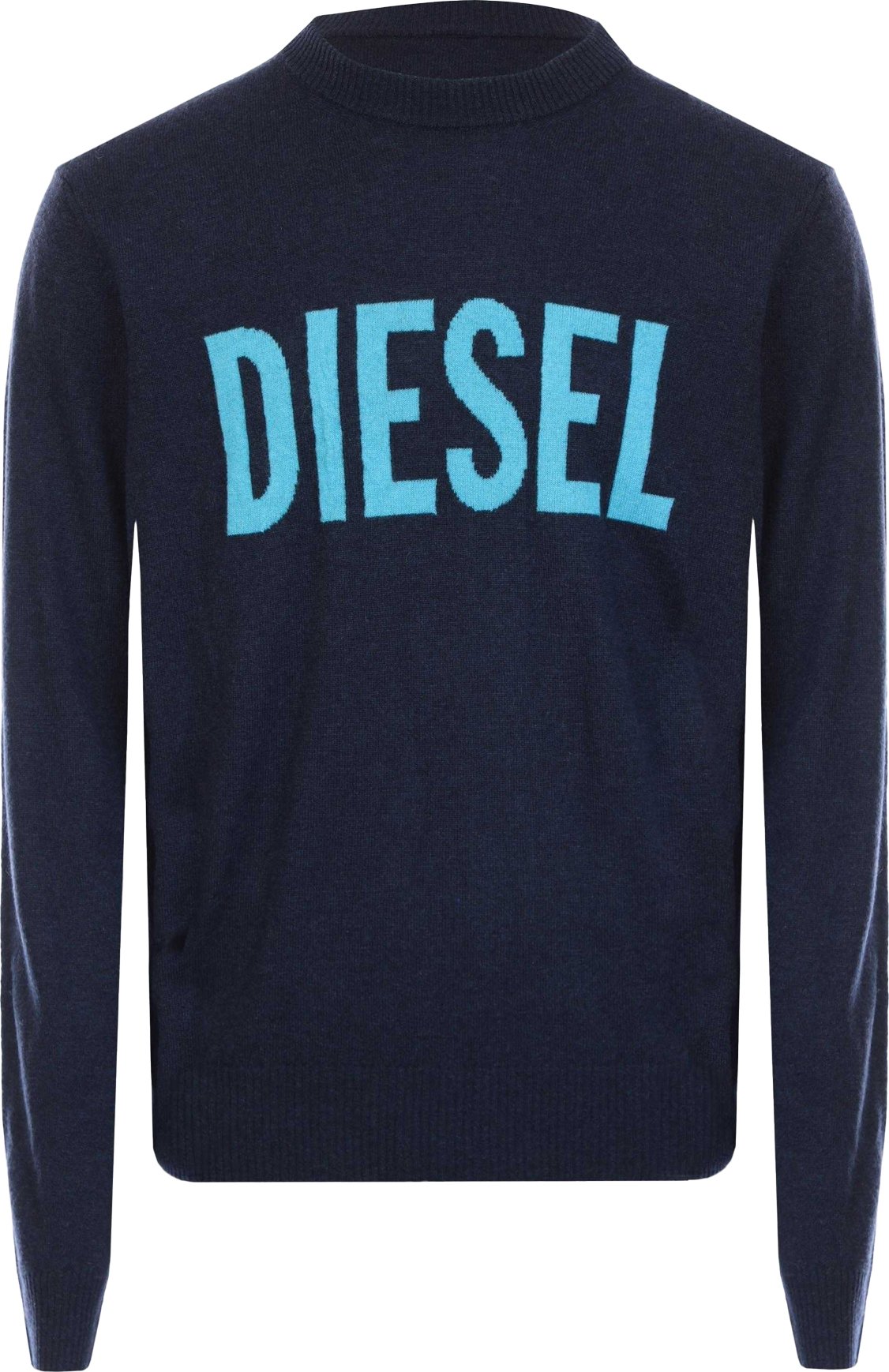 Diesel - Pullover Top für Herren, Rundhalsausschnitt (Blau)