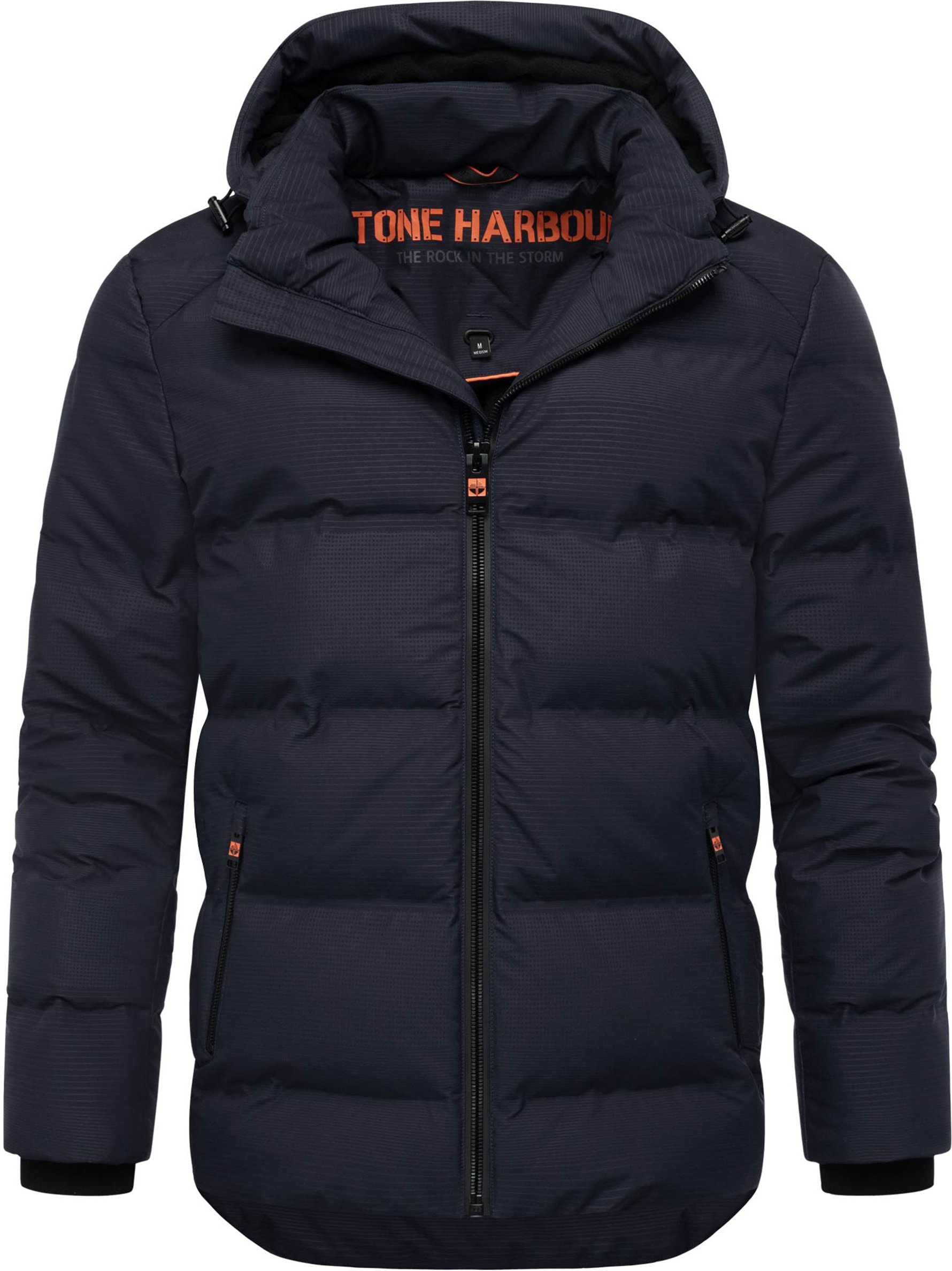 Stone Harbour Herren Winterjacke Gavriloo mit abnehmbarer Kapuze & Fleecefutter