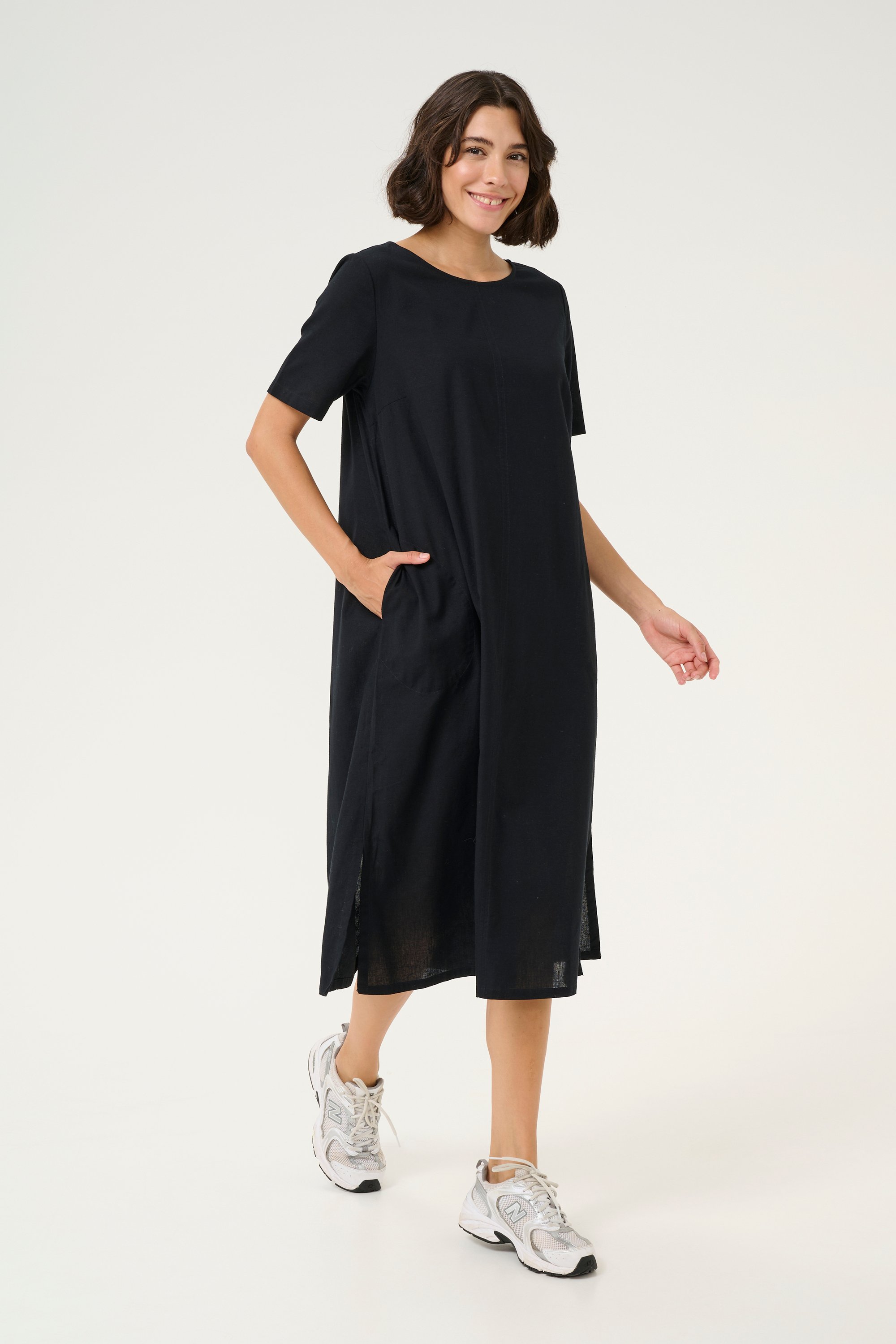 Kleid A-shape black