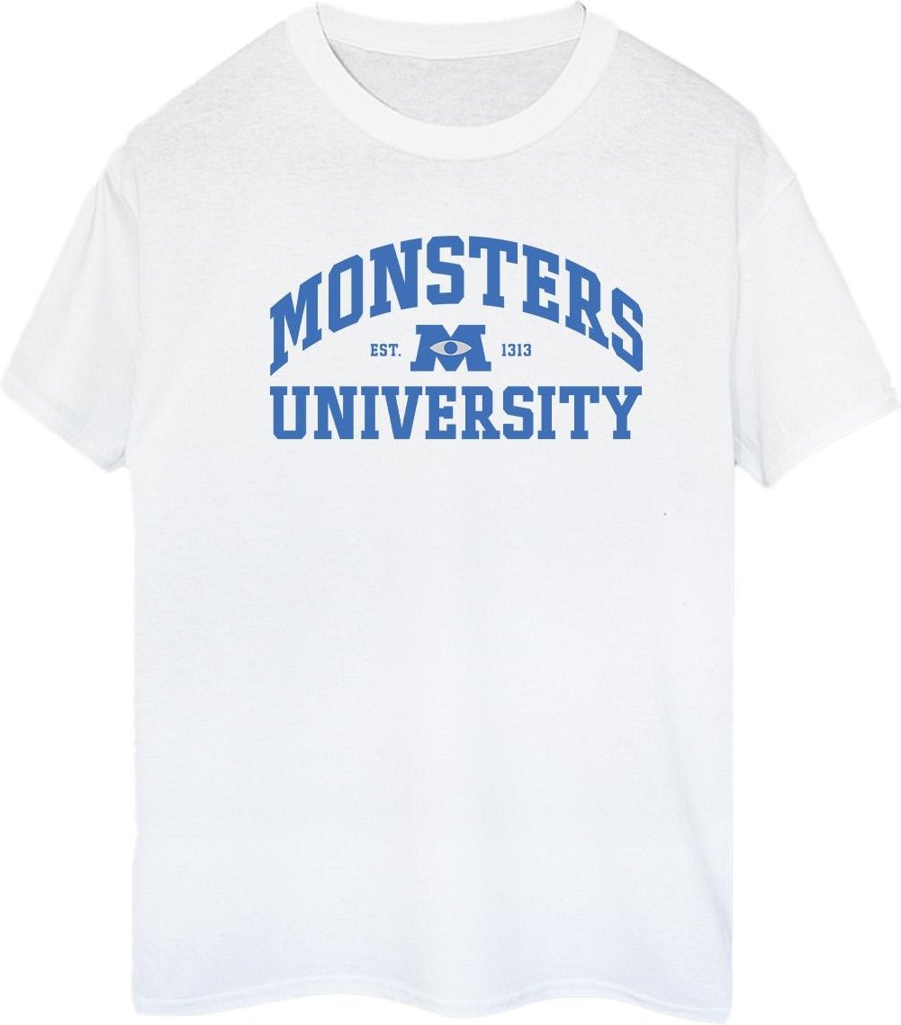 Disney - "Monsters University" T-Shirt für Damen (Weiß)