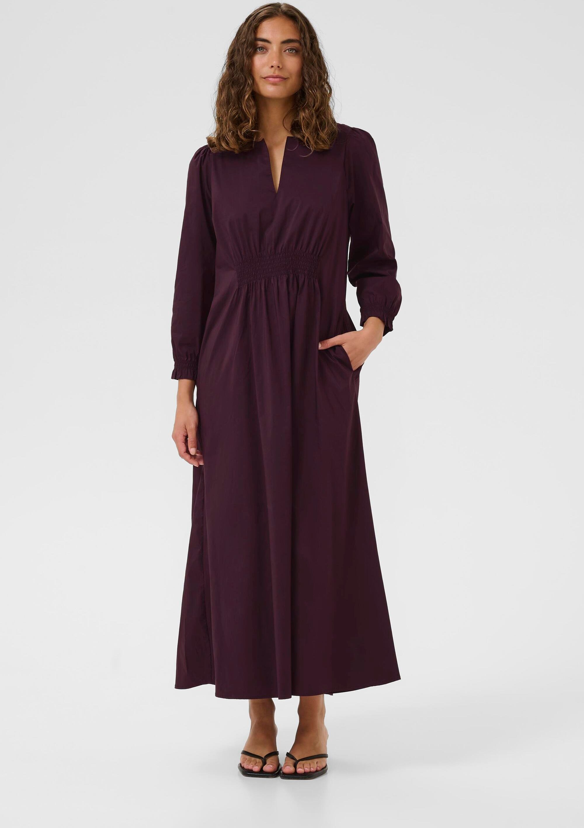 Kleid CUelna Feminine wine