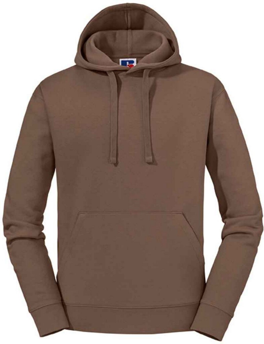 Russell Herren Authentic Hoodie (Mokkabraun)
