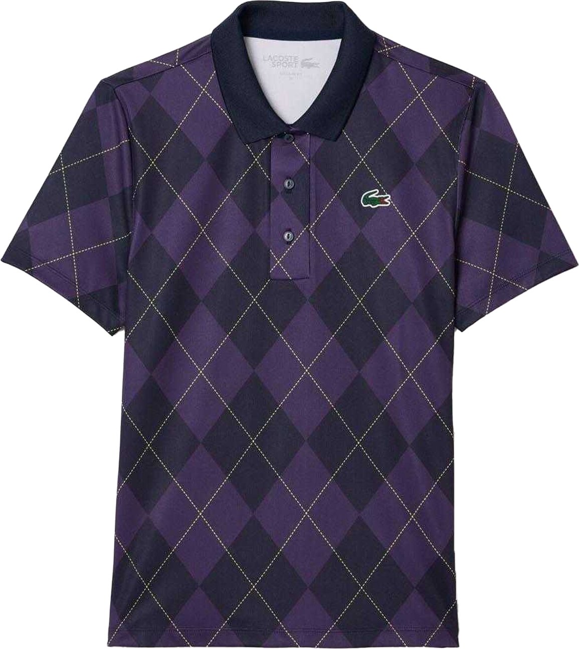 Lacoste - Poloshirt für Damen,Mit UV-Schutz, EmblemRegulär (Violett)