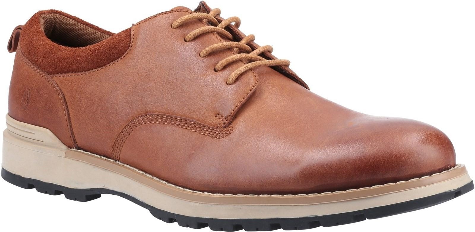 Thumbnail - Hush Puppies Herren Dylan Lederschuhe (Tan)