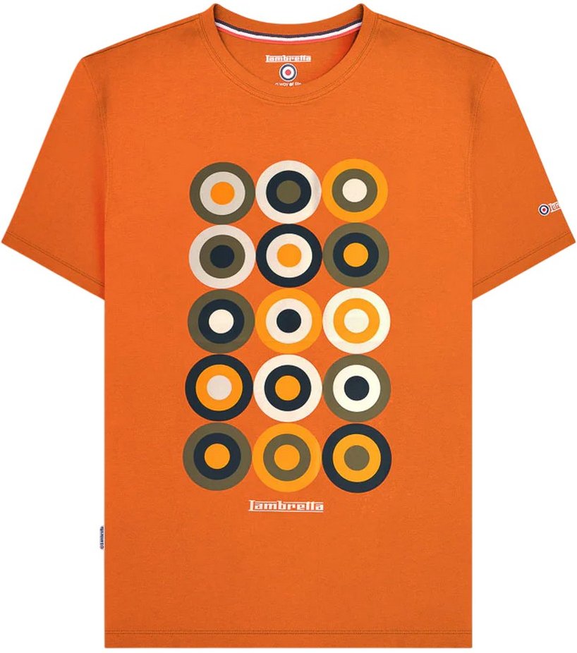 Lambretta - T-Shirt für Herren (Aprikose)