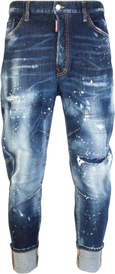 Dsquared2 Combat Jean Dunkelblaue Jeanshose