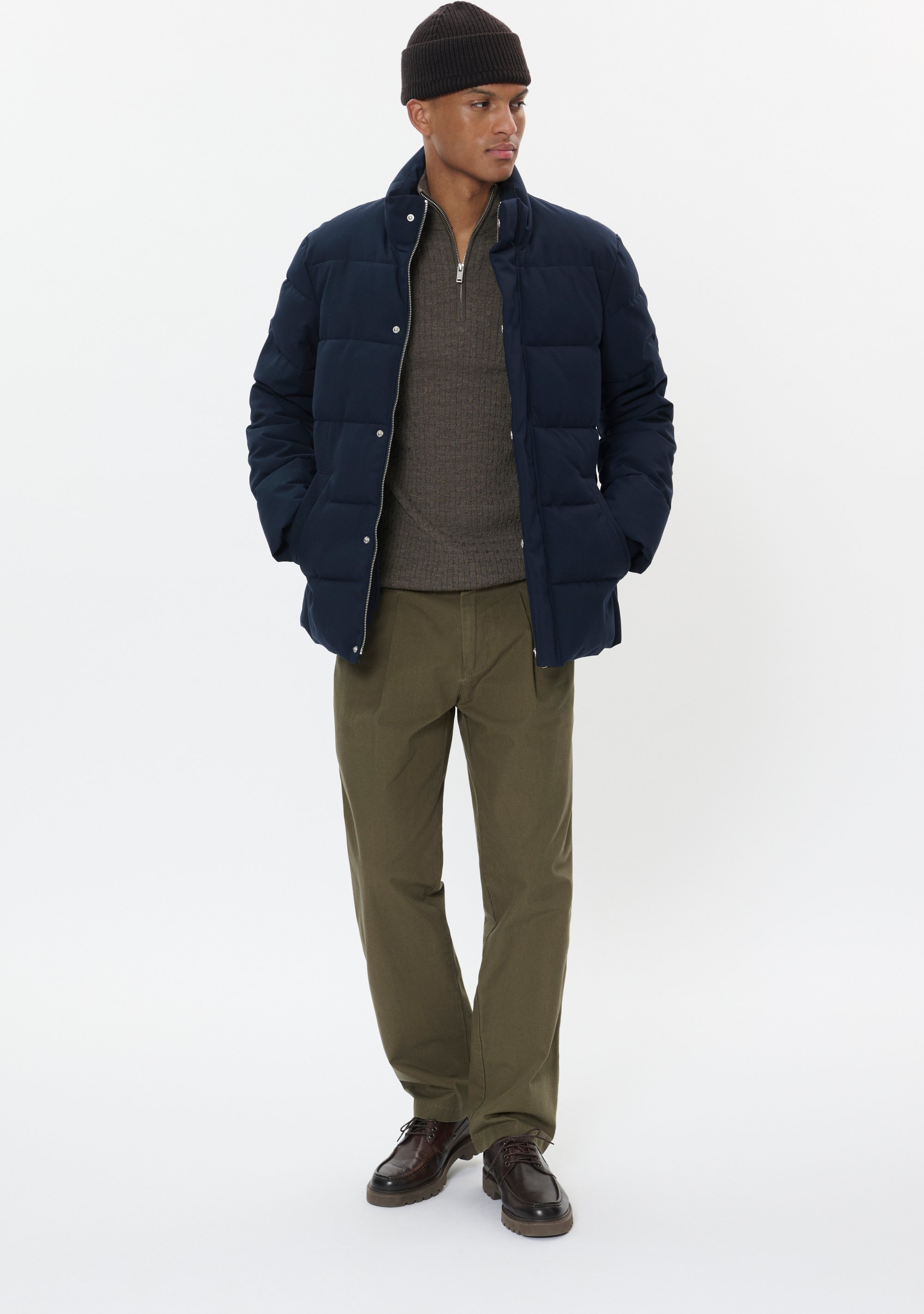 Jacke MAromone Gerade Passform dark navy