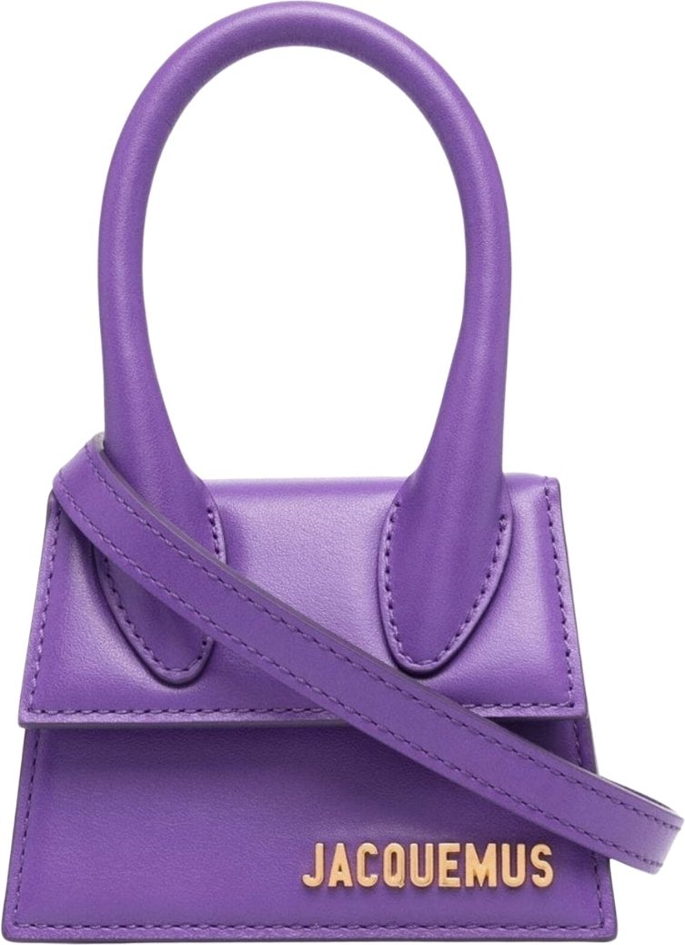 Jacquemus Le Chiquito Lila Minitasche