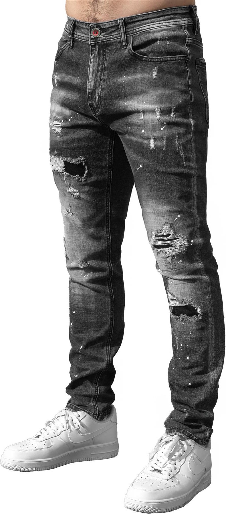 Enzo Milano | Herren Ripped Jeans