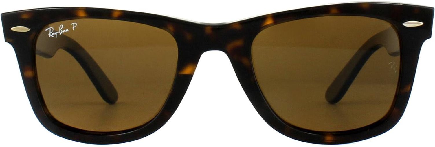 Ray-Ban Rectangle Unisexe Tortoise Brown Polarise Lunettes de soleil