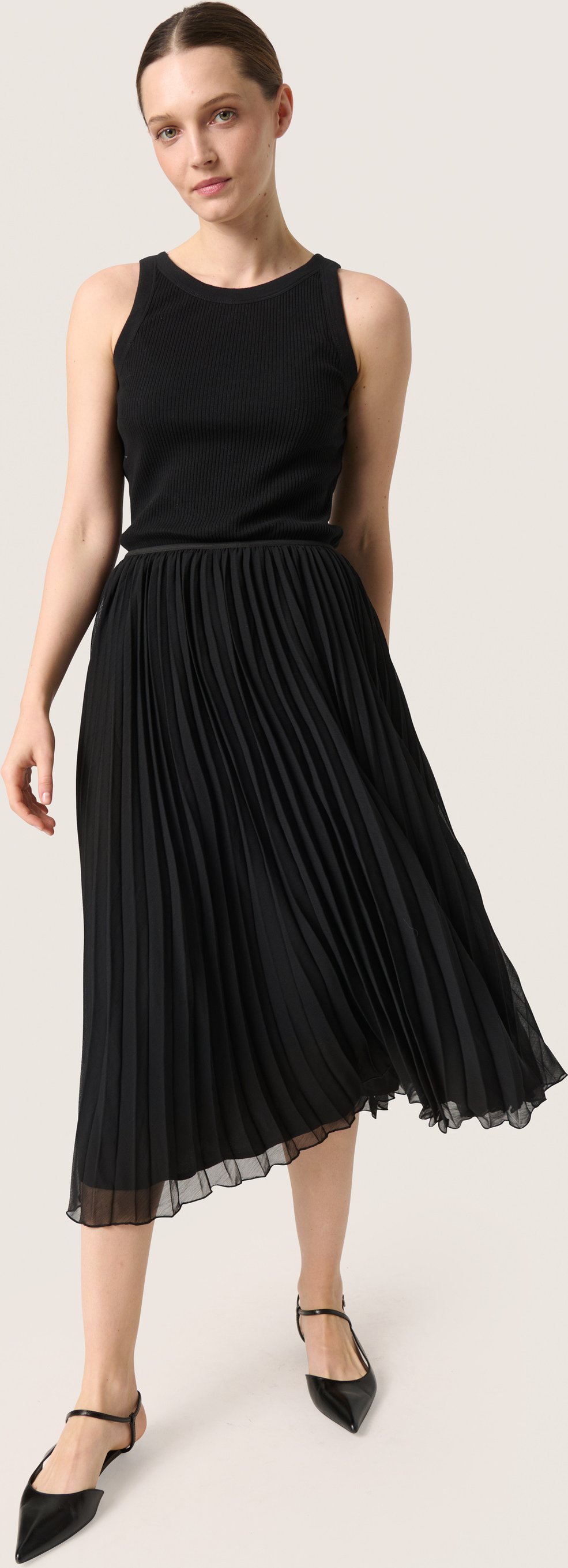 Rock Gerade Passform Blac