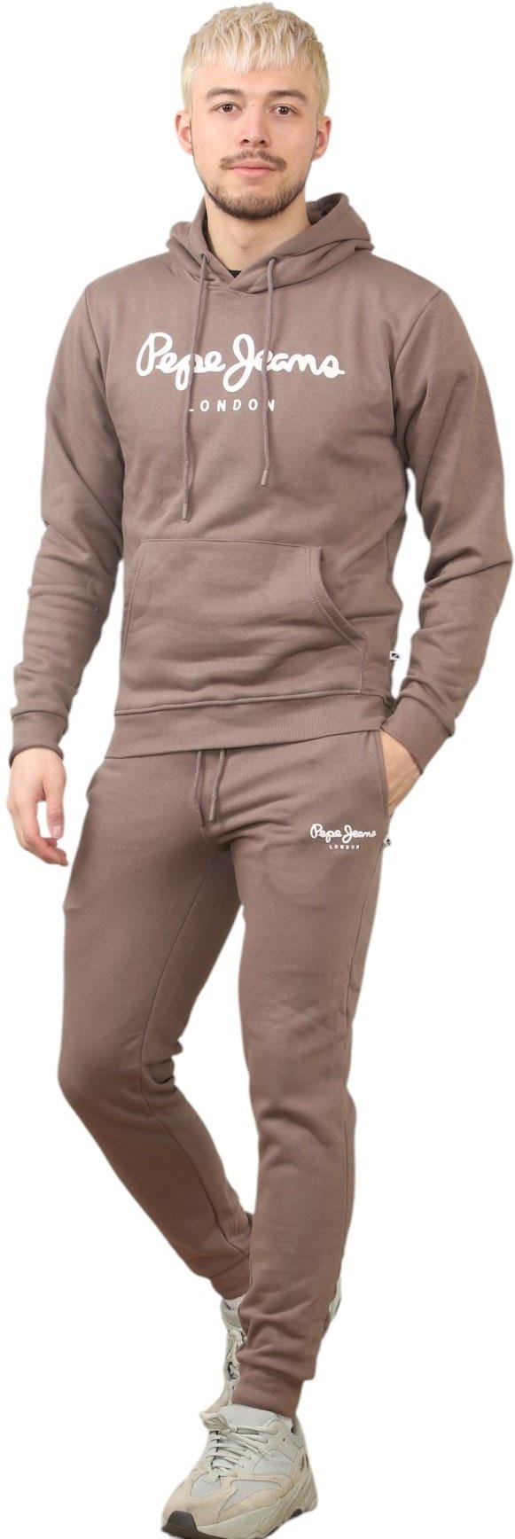 Thumbnail - Pepe Jeans London Herren-Trainingsanzug-Set in Mokka