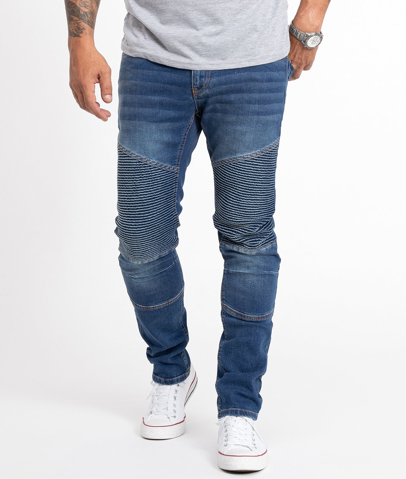 Rock Creek Jeans Slim Fit Blau
